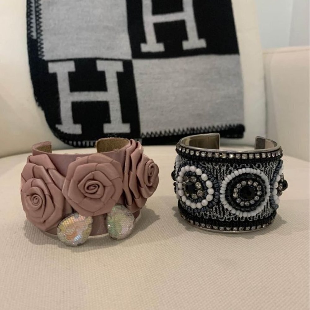 WOMAN’S adjustable cuff bracelets.